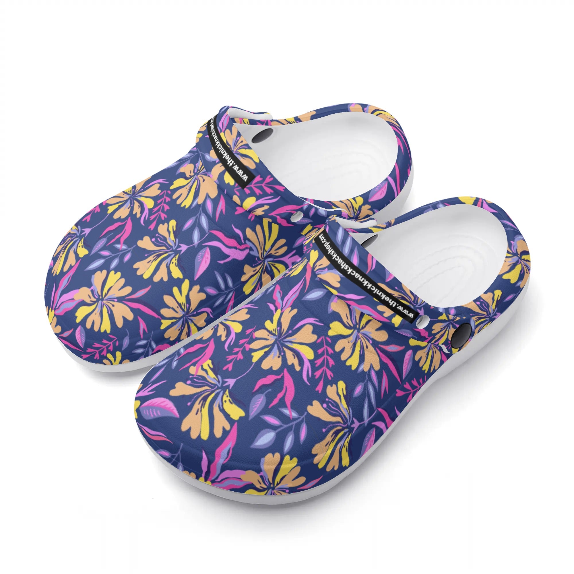 Women's Lightweight Nursing Clogs - Mystic Meadow