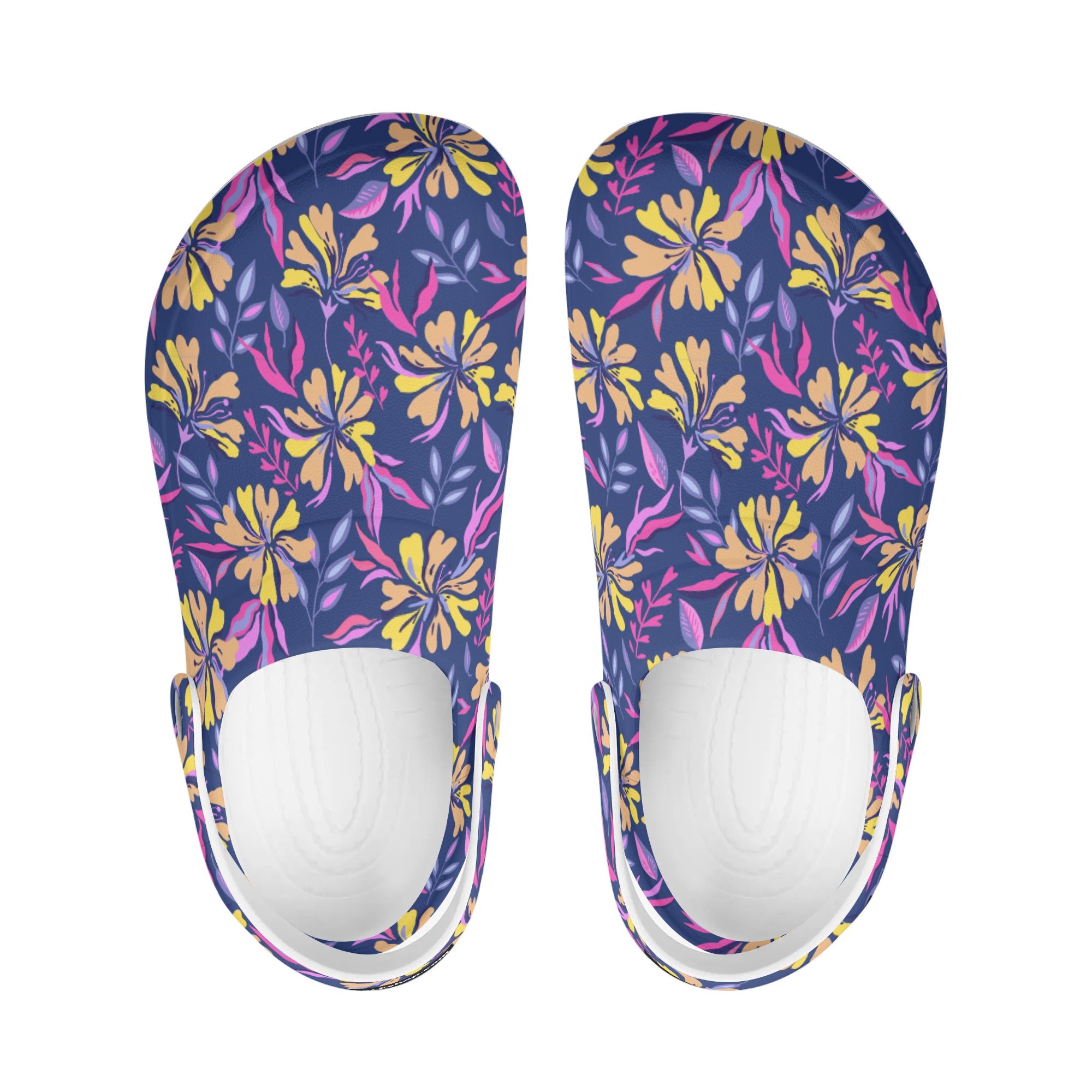 Women's Lightweight Nursing Clogs - Mystic Meadow