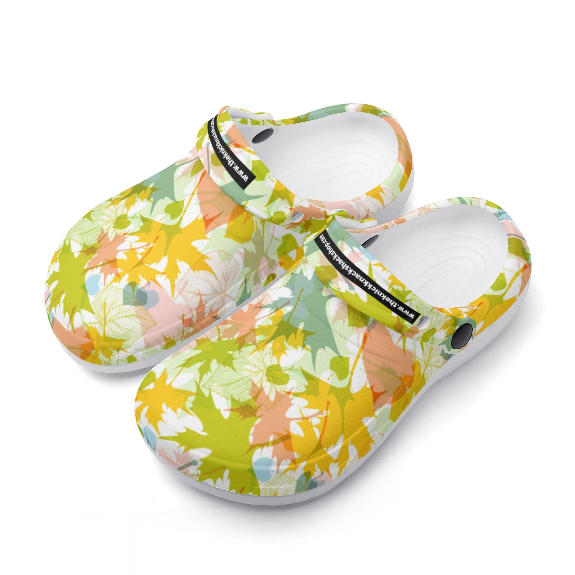 Women's Lightweight Nursing Clogs - Fall Foliage