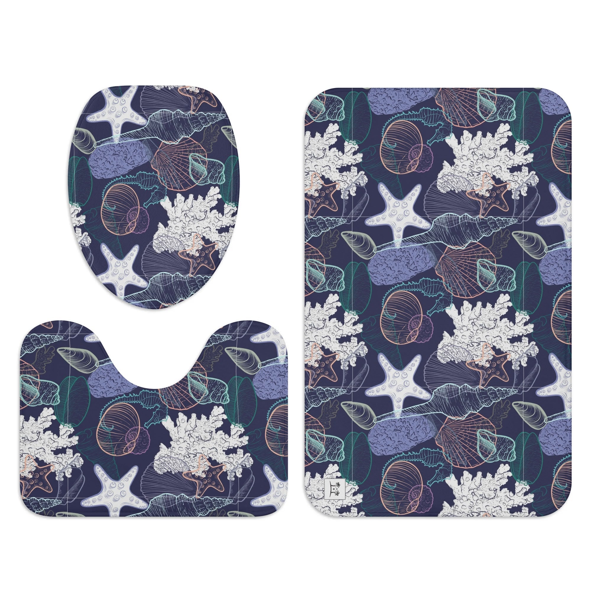 Three-Piece Bath Mat Set - Beyond the Reef