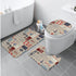 Three-Piece Bath Mat Set - Nautical