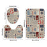 Three-Piece Bath Mat Set - Nautical