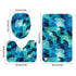 Three-Piece Bath Mat Set - Mermaid Scales