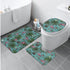 Three-Piece Bath Mat Set - Miami Vibes