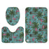 Three-Piece Bath Mat Set - Miami Vibes