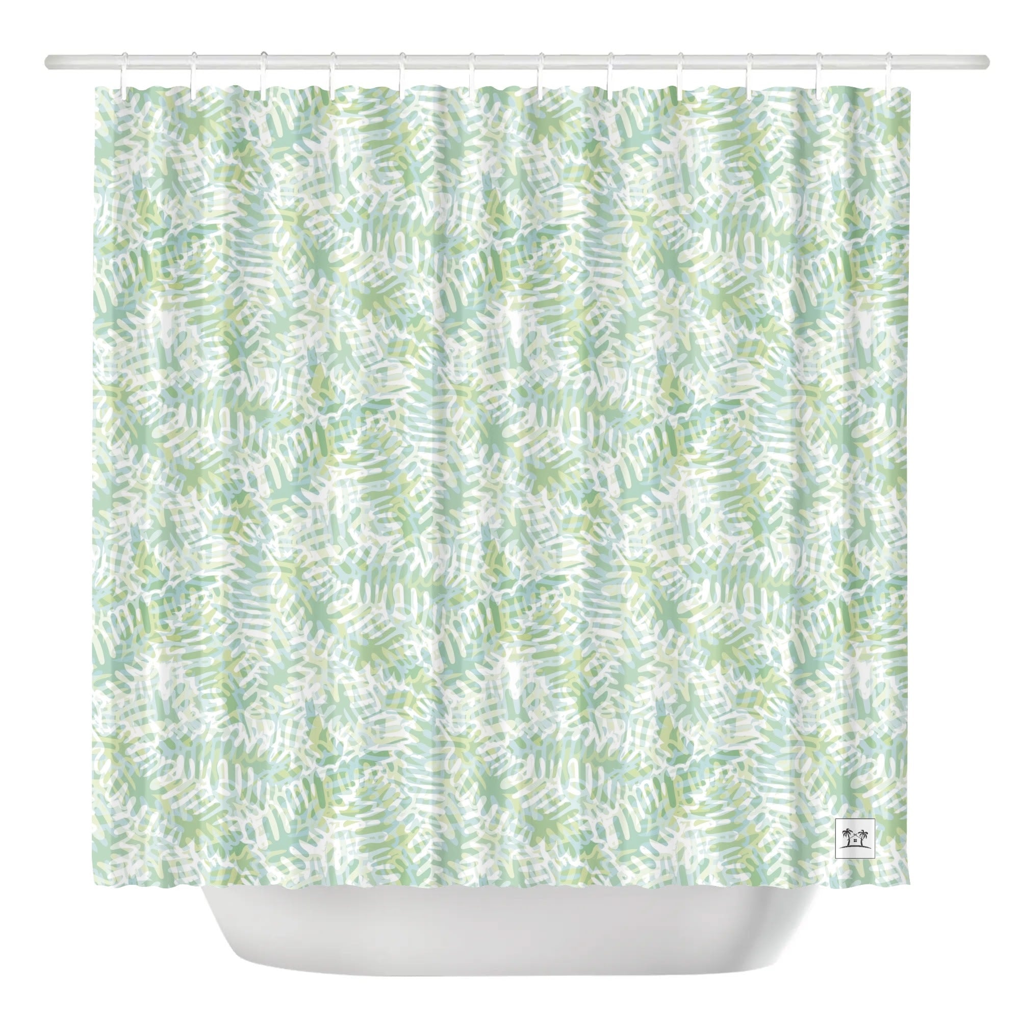 Waterproof Shower Curtain - Fresh Ferns