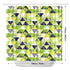 Waterproof Shower Curtain - Tropical Triangles