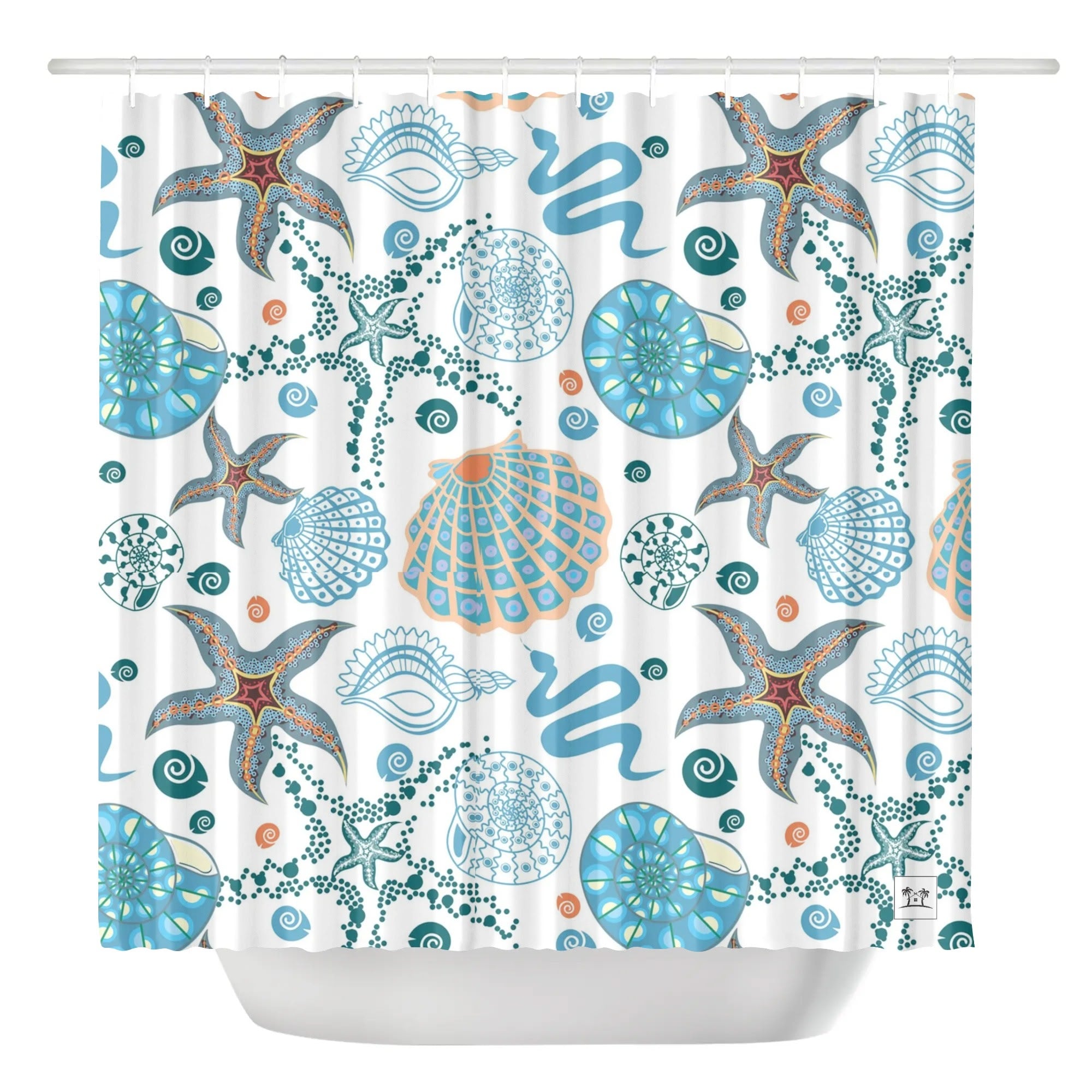 Waterproof Shower Curtain - Sea Life