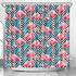 Waterproof Shower Curtain - Tropical Tessellations