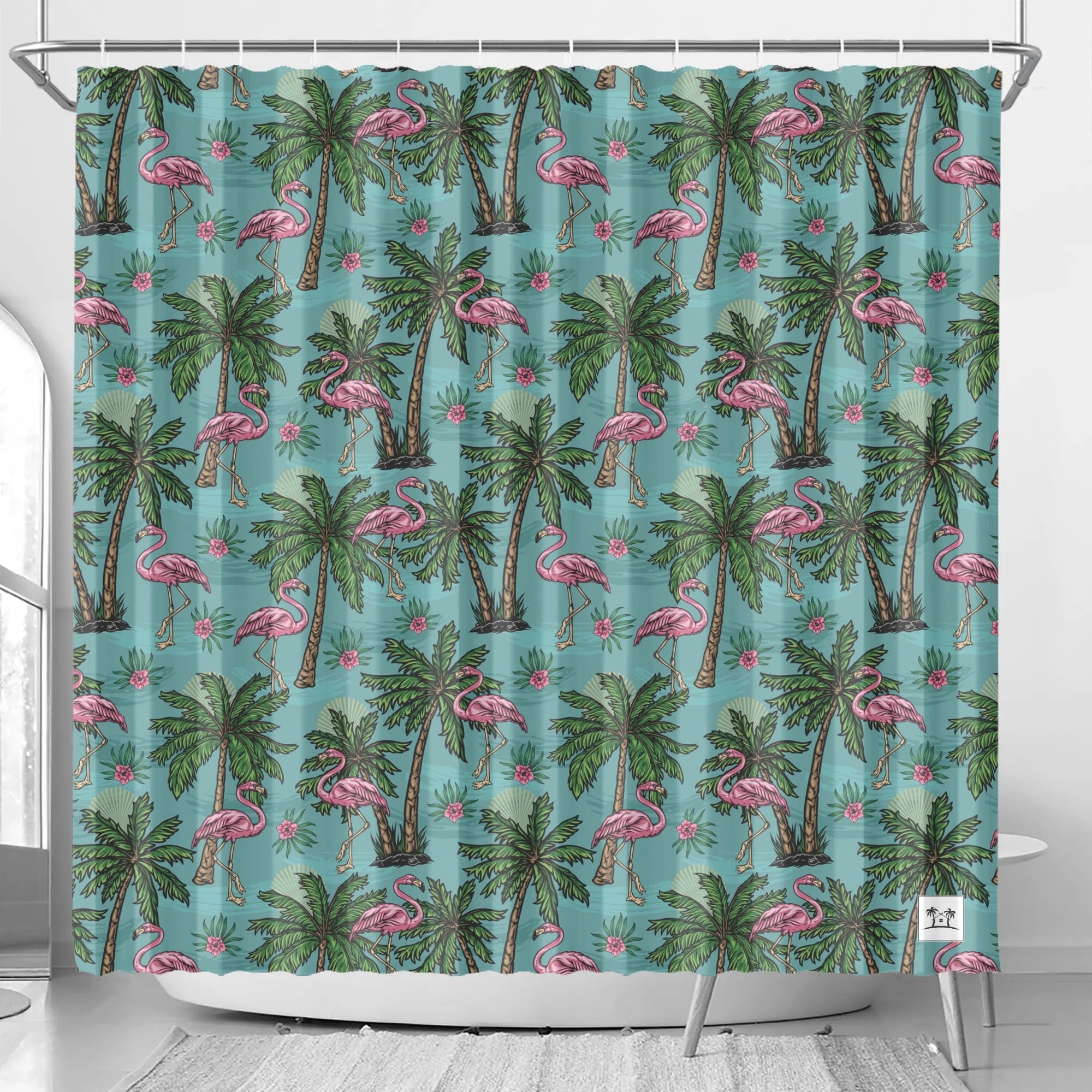 Waterproof Shower Curtain - Miami Vibes