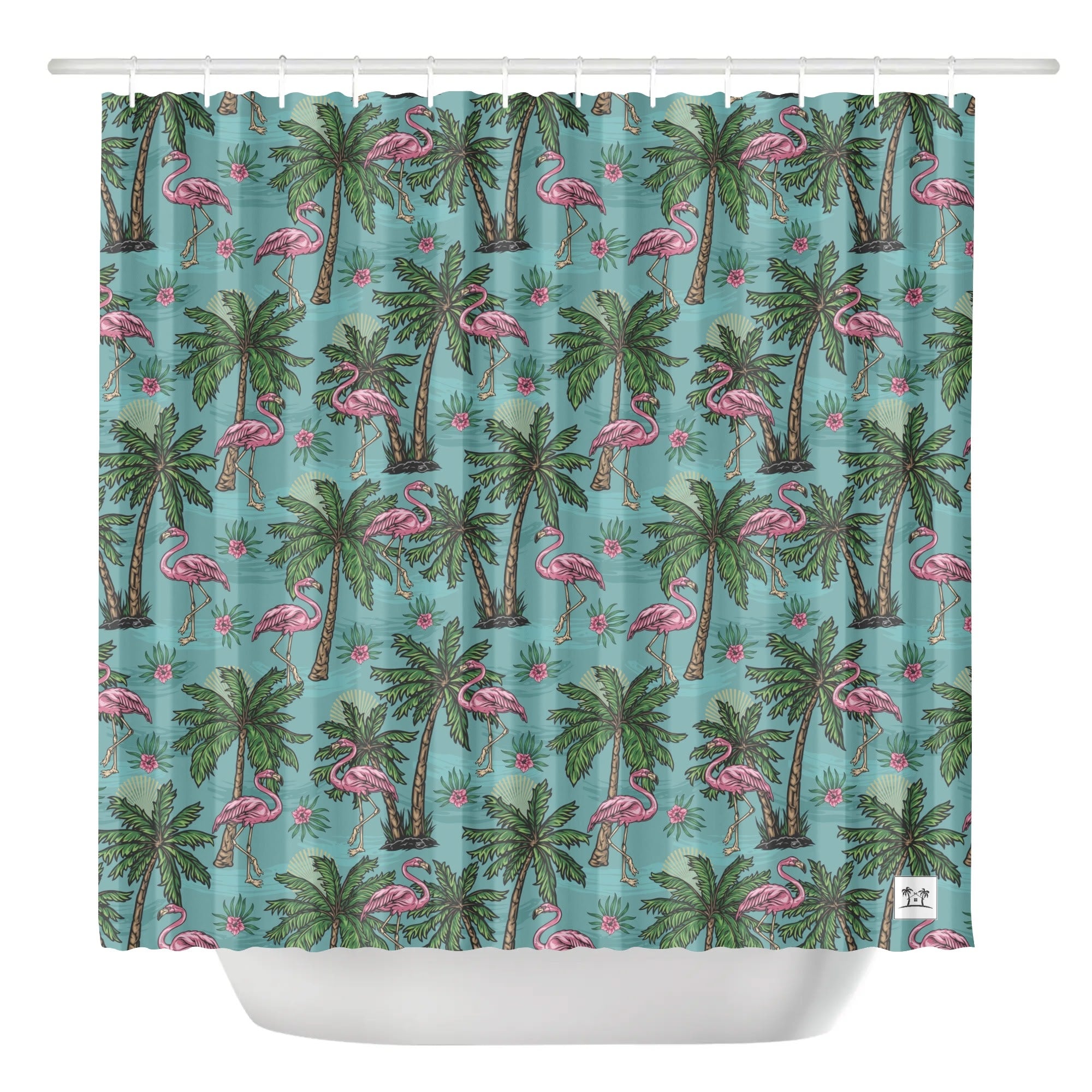 Waterproof Shower Curtain - Miami Vibes