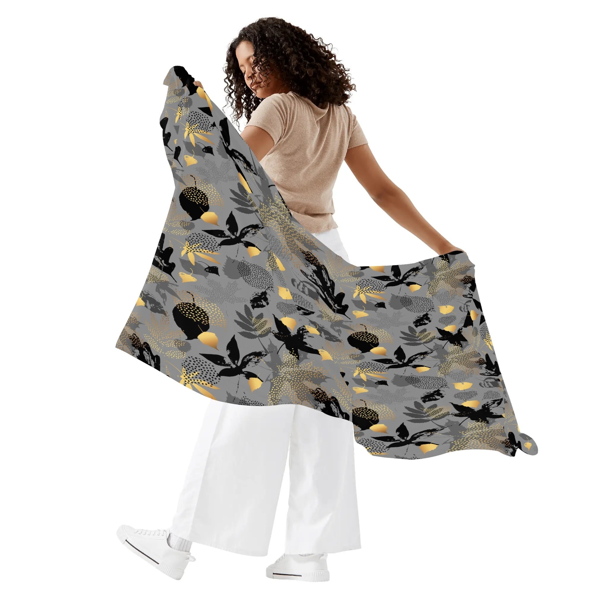 Women's Shawl-Style Coverup - Kin'noha