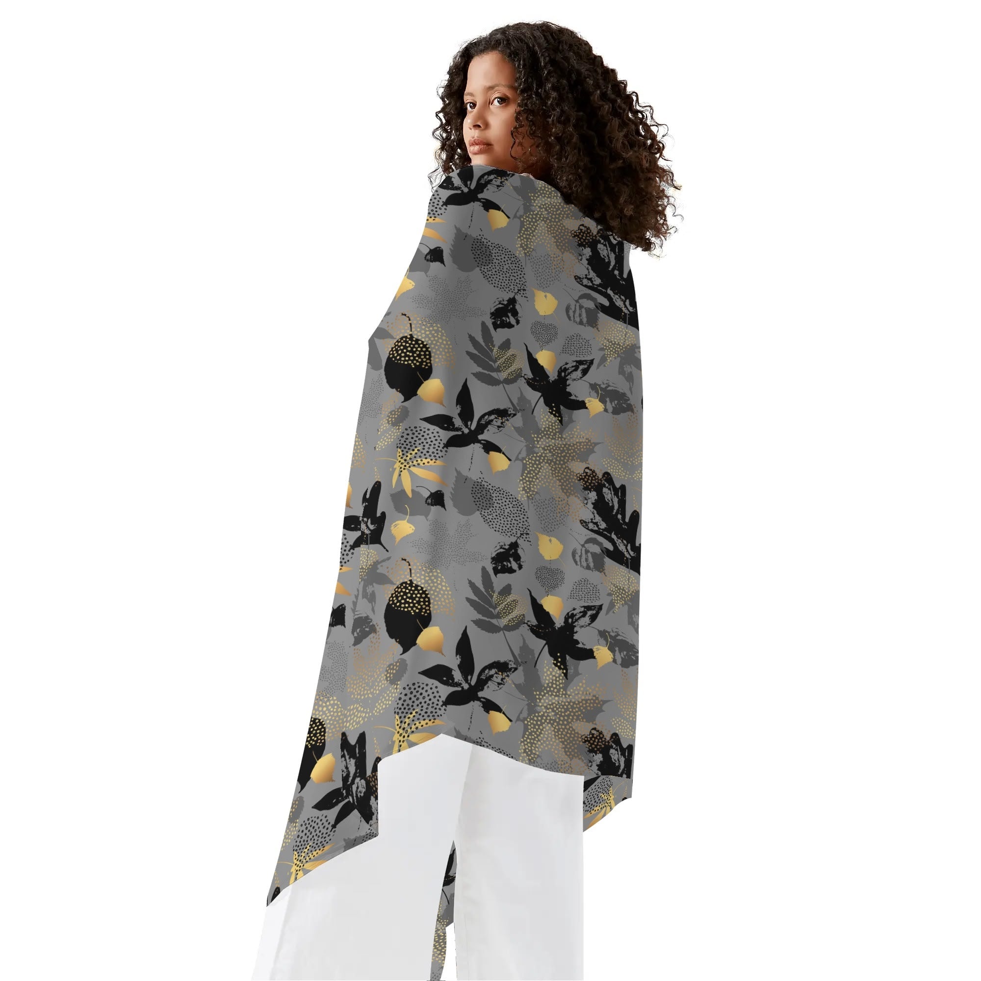 Women's Shawl-Style Coverup - Kin'noha