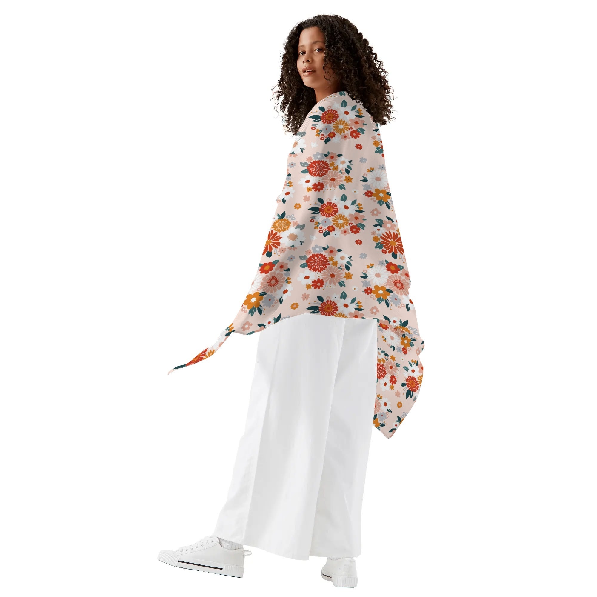 Women's Shawl-Style Coverup - Kiku