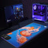 Wireless Charging Neoprene Gaming Desk Pad - Jellyfish