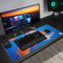 Wireless Charging Neoprene Gaming Desk Pad - Jellyfish