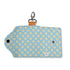 Women's Faux Leather Keychain Purse - Daisy Dots