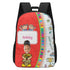 Personalized 17-Inch School Backpack for Girls