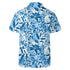 Men's Casual Hawaiian Shirt - Tropical Botanicals