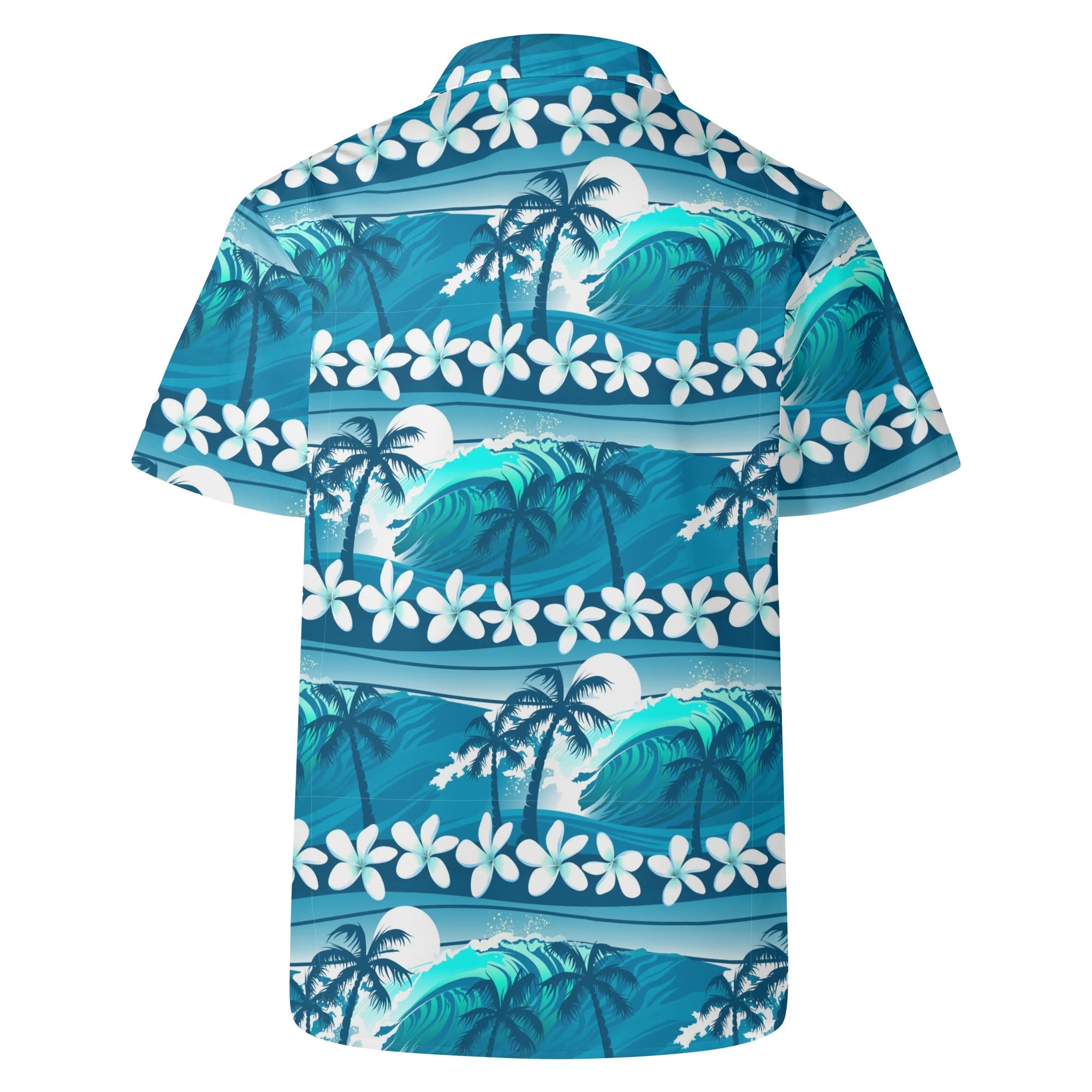 Men's Casual Hawaiian Shirt - Hawaiian Surf