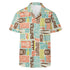 Men's Casual Hawaiian Shirt - Tiki Summer