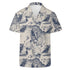 Men's Casual Hawaiian Shirt - Vintage Seashells