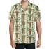 Men's Casual Hawaiian Shirt - Tiki Masks