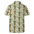 Men's Casual Hawaiian Shirt - Tiki Masks