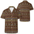 Men's Casual Hawaiian Shirt - Tribal Print