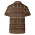 Men's Casual Hawaiian Shirt - Tribal Print