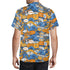 Men's Casual Hawaiian Shirt - Sushi (Blue)