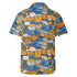 Men's Casual Hawaiian Shirt - Sushi (Blue)