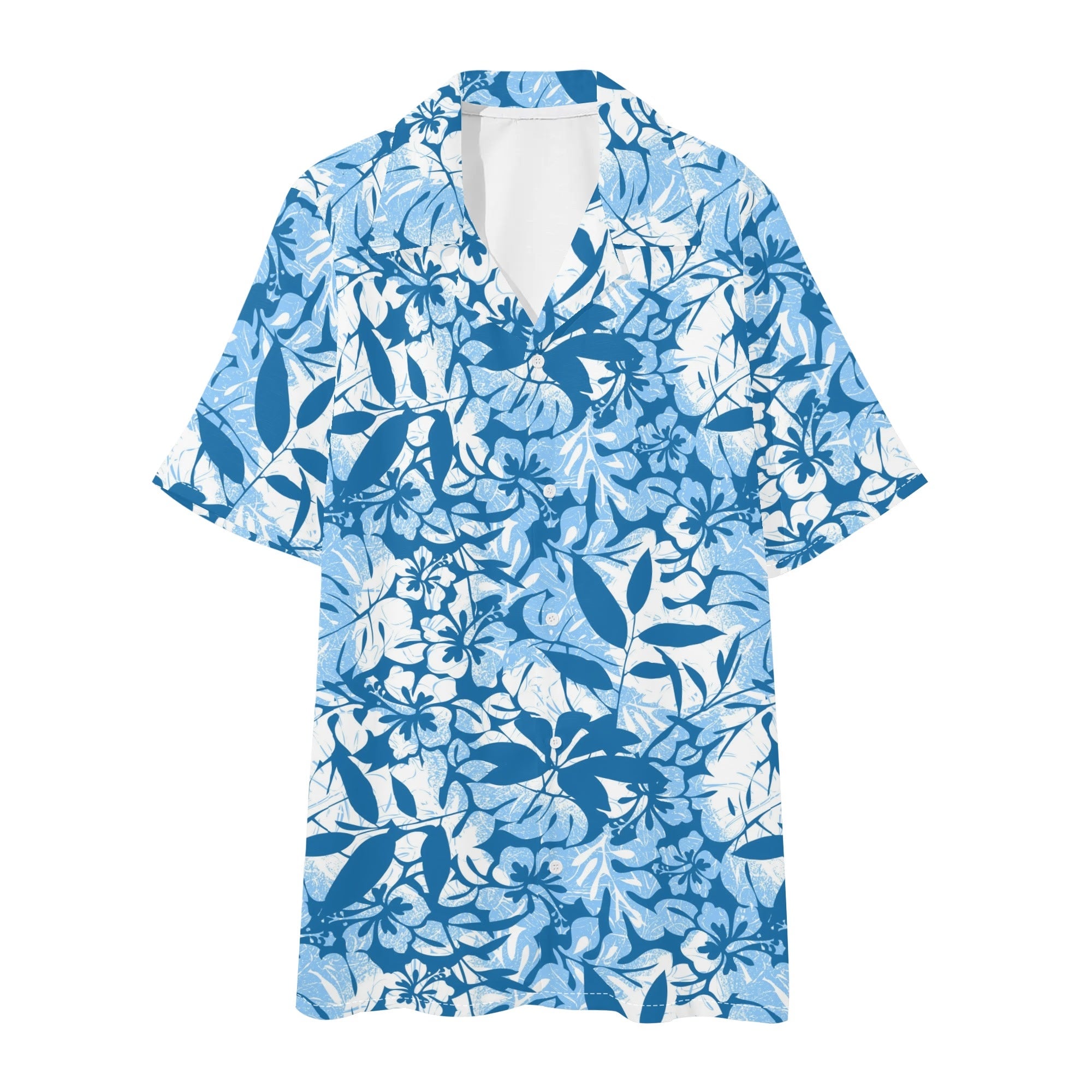 Men's Hawaiian Shirt and Shorts Set - Tropical Botanicals