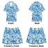 Men's Hawaiian Shirt and Shorts Set - Tropical Botanicals