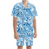 Men's Hawaiian Shirt and Shorts Set - Tropical Botanicals