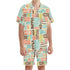 Men's Hawaiian Shirt and Shorts Set - Tiki Summer