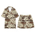 Men's Hawaiian Shirt and Shorts Set - Hawaiian Hibiscus