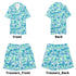 Men's Hawaiian Shirt and Shorts Set - Island Surfing