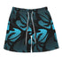 Men's Hawaiian Shirt and Shorts Set - Palm Waves