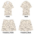 Men's Hawaiian Shirt and Shorts Set - Tidal Rhythm