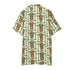 Men's Hawaiian Shirt and Shorts Set - Tiki Masks