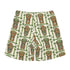 Men's Hawaiian Shirt and Shorts Set - Tiki Masks