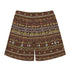 Men's Hawaiian Shirt and Shorts Set - Tribal Print