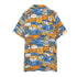 Men's Hawaiian Shirt and Shorts Set - Sushi (Blue)