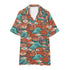 Men's Hawaiian Shirt and Shorts Set - Sushi (Red)