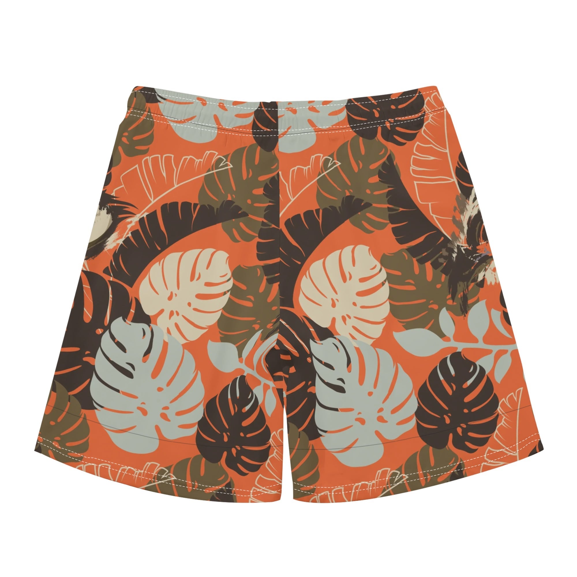 Men's Hawaiian Shirt and Shorts Set - Leopards Eye