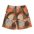 Men's Hawaiian Shirt and Shorts Set - Leopards Eye