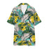 Men's Hawaiian Shirt and Shorts Set - Tropical Palms