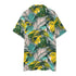 Men's Hawaiian Shirt and Shorts Set - Tropical Palms