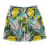 Men's Hawaiian Shirt and Shorts Set - Tropical Palms